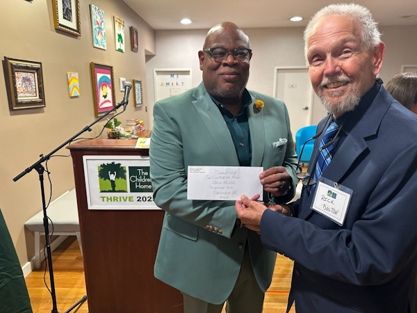Millington Lodge donation to Children's Home